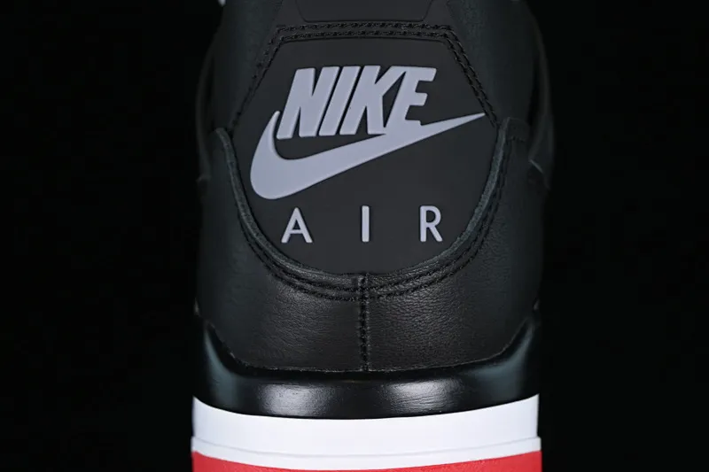 All categories Air Jordan Jordan series basketball shoes Air Jordan 4 LJR version Air Jordan 4 Retro "Bred Reimagined" AJ4 Joe 4 black red FV5029-006